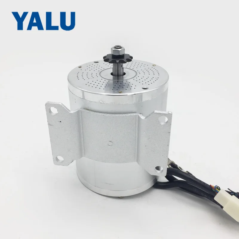 Обновленный бесщеточный двигатель постоянного тока YALU MY1020 BM1109 1600 Вт 48 В средний