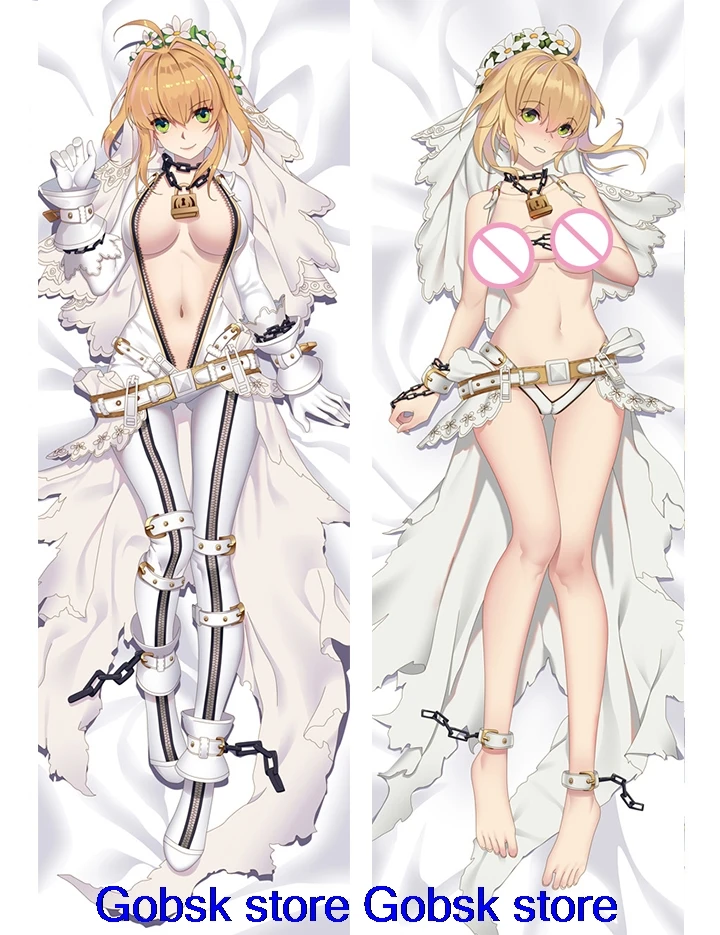 Аниме дакимакура Fate/stay night Fate/Большой заказ Artoria Pendragon Saber Lily Dakimakura обнимающая
