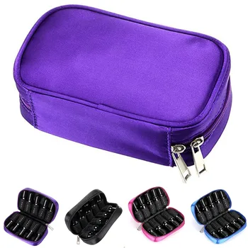 

Essential Oil Travel Bag Carrying Case Storage Bag Organizer Holds 10 Bottles of 5ml/10ml/15ml Cosmetic bag