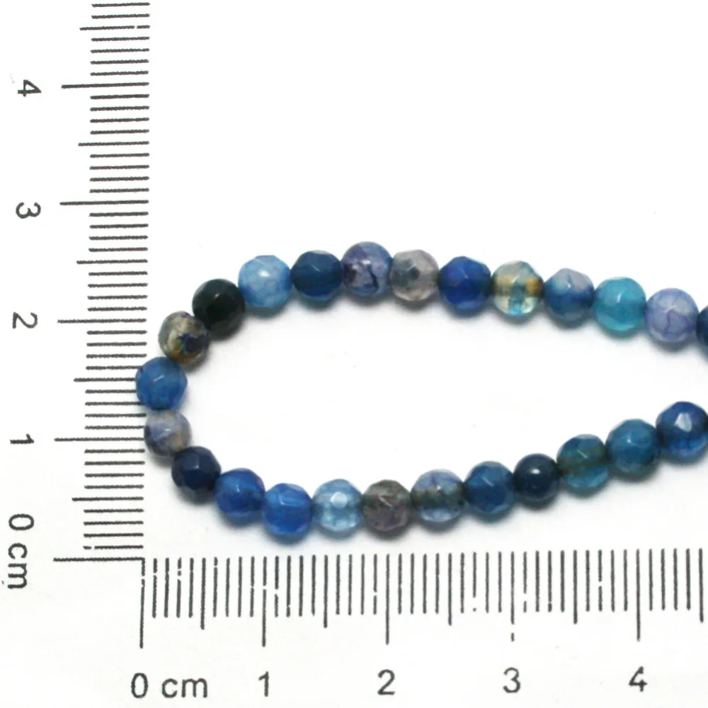 NiceBeads натуральный камень 4 мм 95 шт граненные драгоценные камни бусины 15 &quotвыбрать