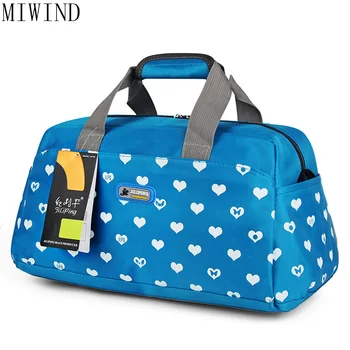 

MIWIND 2017 Folding Travel Bag Large Capacity Waterproof Printing Bags Portable Women's Tote Bag Travel Bags Women TXX808