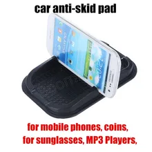 Липкая Подушка Нескользящая Автомобильный Коврик Противоскользящий коврик автомобильный внутренний нескользящий коврик Мобильный держатель телефона GPS моющийся термостойкий