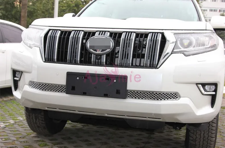 Аксессуары для Toyota Land Cruiser 150 Prado LC150 FJ150 2018 ниже передняя решетка радиатора бампер