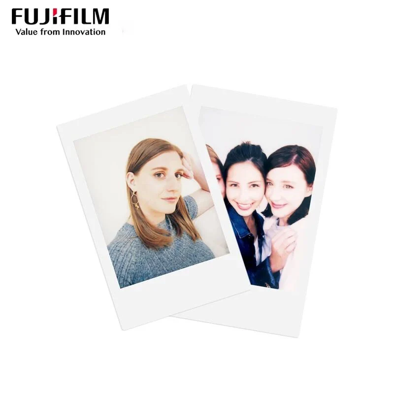 Оригинал 20 шт. Fujifilm Instax mini 8 пленок белый край 3 дюйма для мгновенной камеры 7 9 25 50 s 70 90 SP-1 SP-2 фотобумага