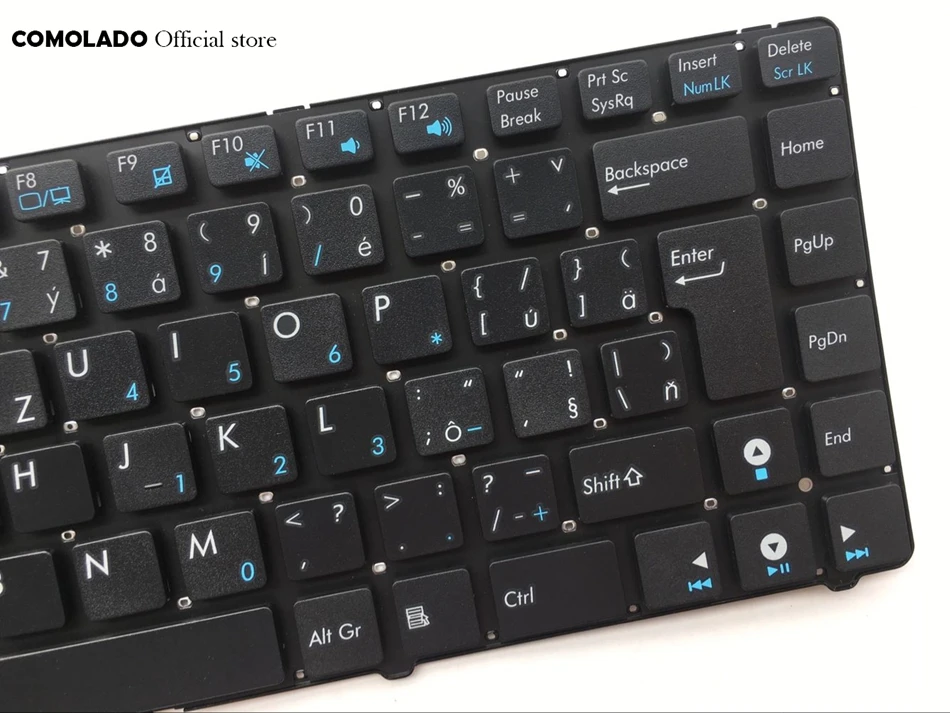 CZ Чешская клавиатура для Asus U36 U36J U36JC U36R U36S U36SD U36SG A1 белая и черная