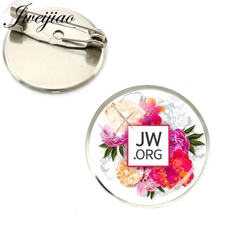 JWEIJIAO JW.ORG брошь в виде художественного изображения с отворотами стиле очевидцы JW