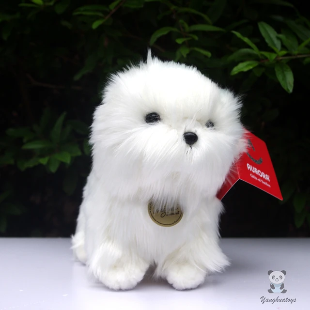 Simulation Plush Toys Pomeranian Doll Children'S Birthday Gift Stuffed