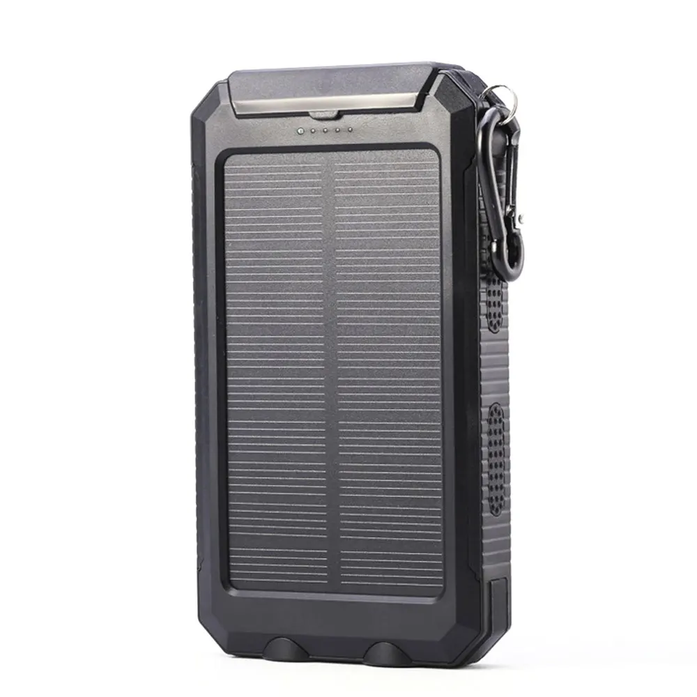 

LED Display Battery Charger Solar Power Bank Outdoor Travel Tablet Multifunctional Portable