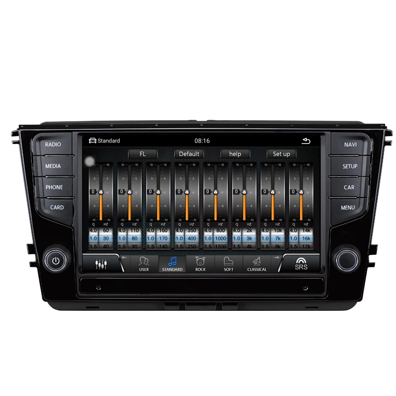 Cheap Car radio navigation car multimedia video android car dvd for VW Lamando 2015-2018 8" 2G/32G Car Radio GPS 5