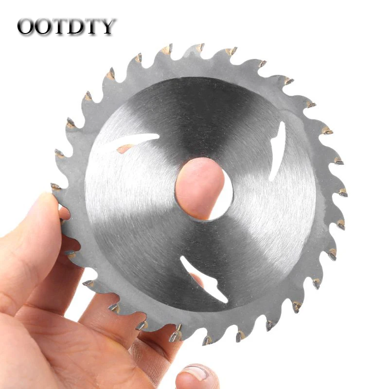 

OOTDTY 105mm Circular Saw Blade Disc Wood Cutting Tool Bore Diameter 20mm For Rotary Tool Woodworking