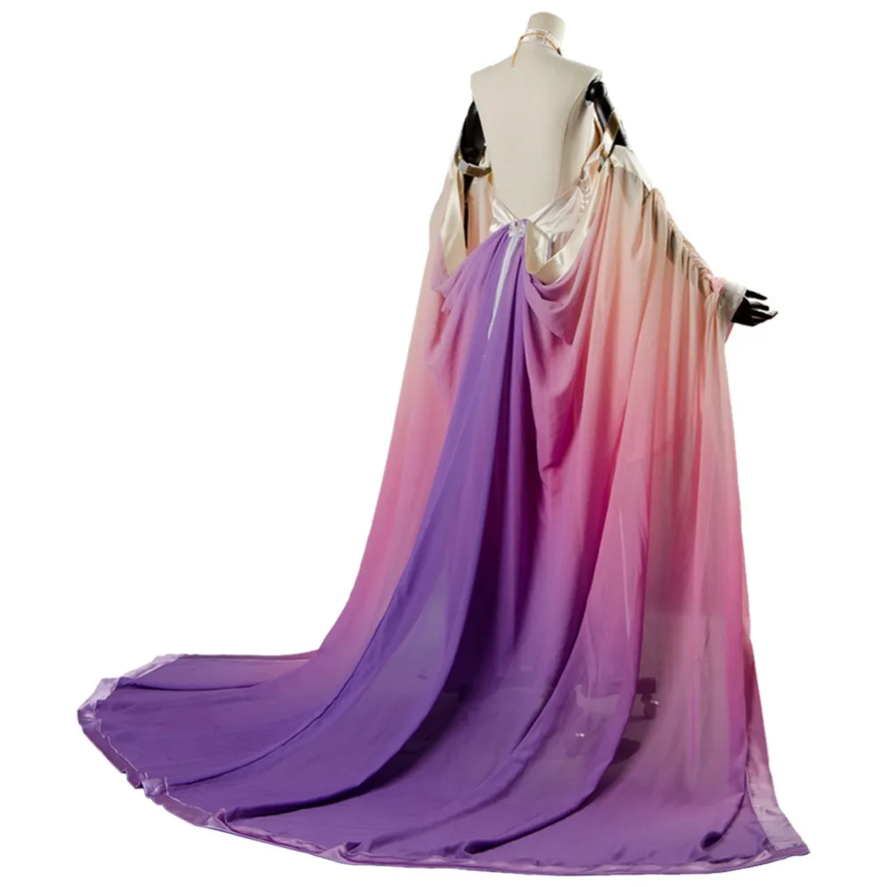 Звездные войны Padme Amidala Косплей Костюм длинные платья для вечеринок костюм на Хэллоуин женский взрослый комплект Padme платье принцессы индивидуальный костюм