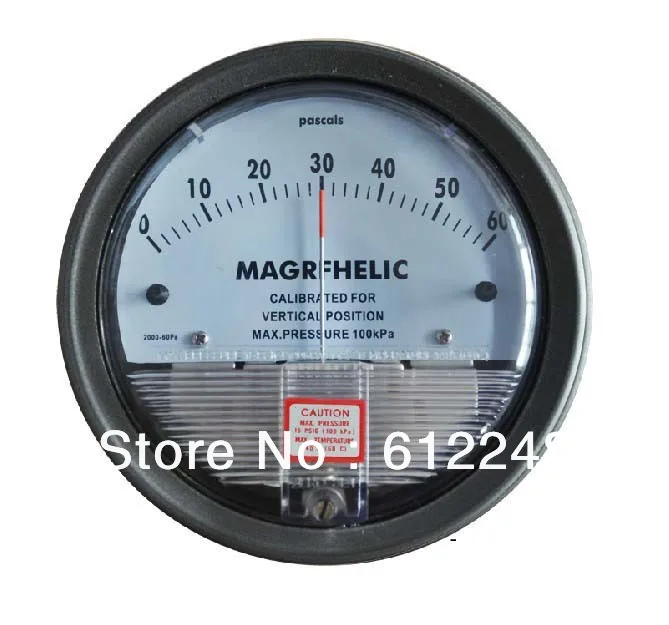 

Differential pressure gauges/pressure gauge/pressure difference sheet 0-60pa