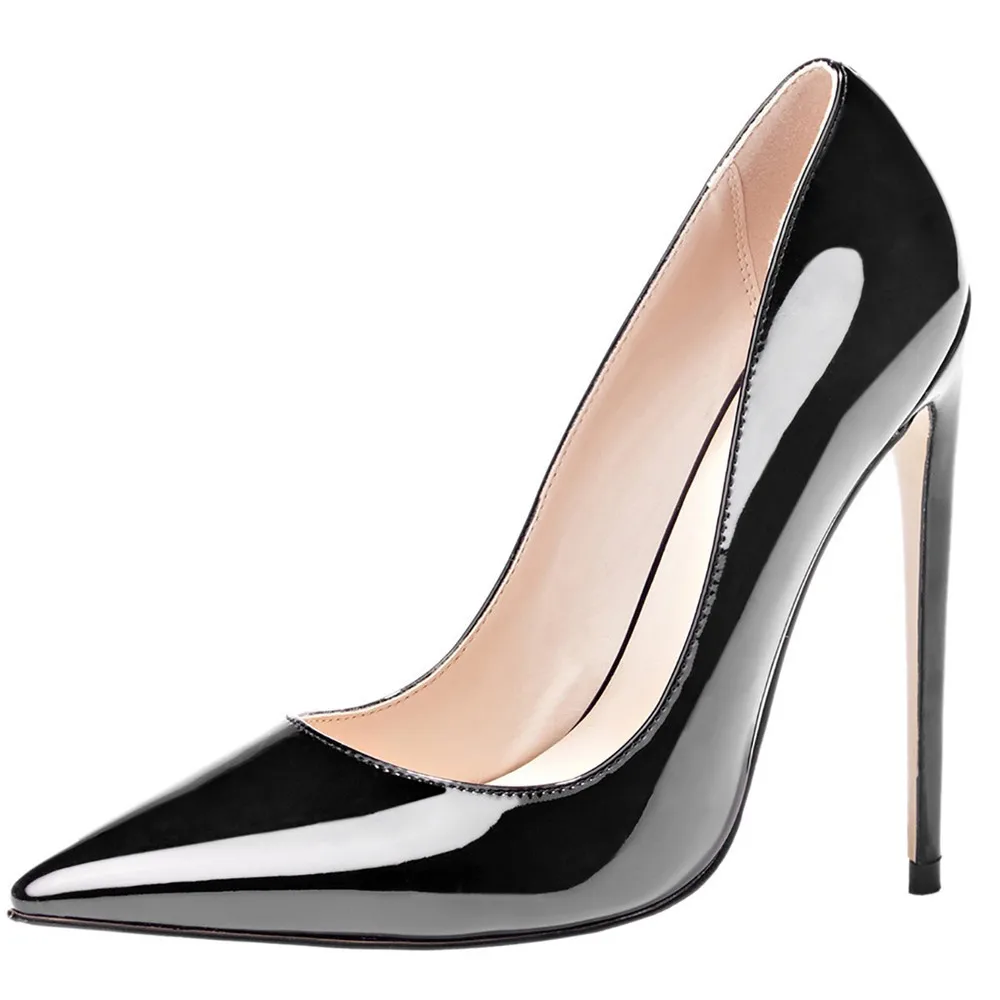 Mavirs Luxury Women Pumps Sexy Pointed Toe Extremly 12cm High Heels Dress Pumps New Fashion