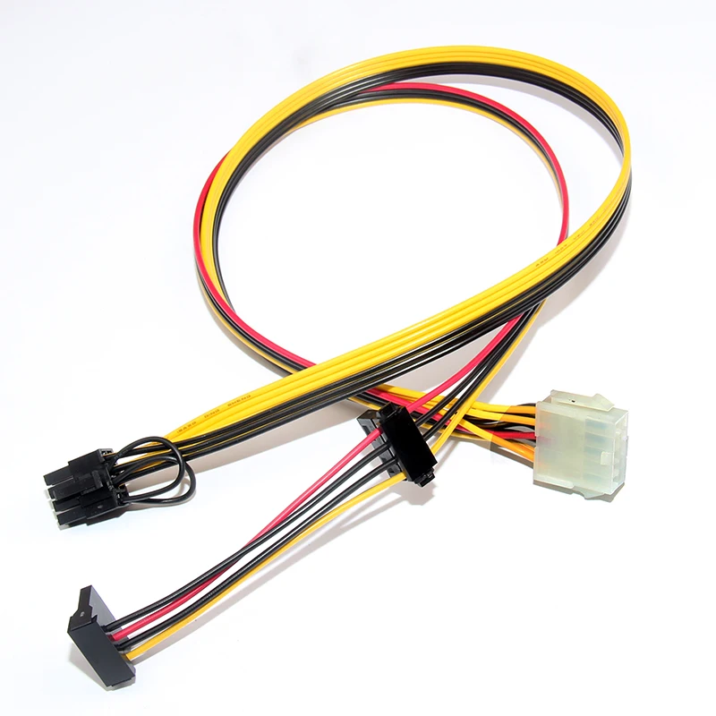 PSU 10pin к IDE Molex + SATA PCIe PCI E 8pin 6 2pin адаптер конвертер питания кабель шнур для HP DL160G6 18AWG