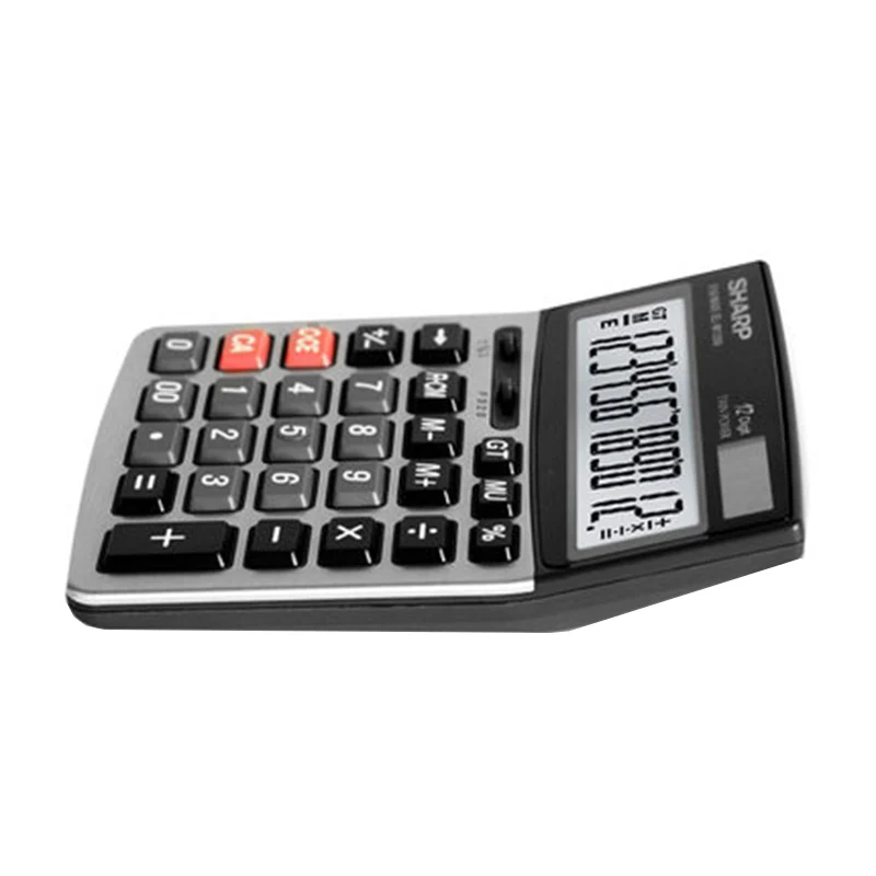 حاد حاسبة EL-M1200 صغيرة سطح المكتب 12 أرقام عرض الأعمال مكتب التطبيق