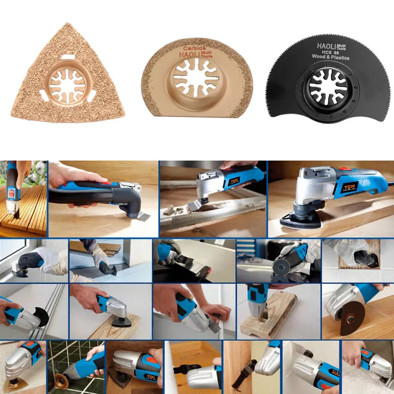 38 Pcs/Set Oscillating Multi Tool Saw Web Accessories for Fein Bosch Dremel Makita Multitool Dropshipping