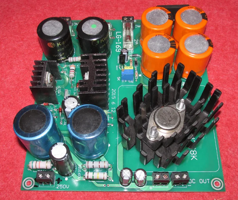 LG169 Voltage regulator circuit board /Input:AC 280 v to 300 v/Output:DC 250 v/Bile machine use xj