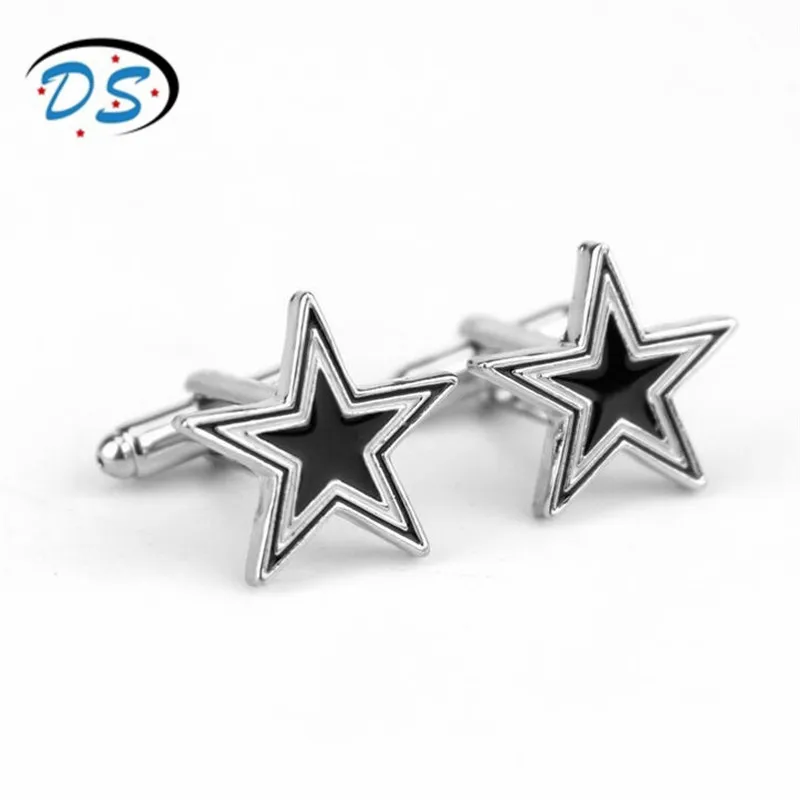 

dongsheng jewelry Cuff links in Tie Clips&Cufflinks Women Mens Cuff Buttons Pins Star Shaped