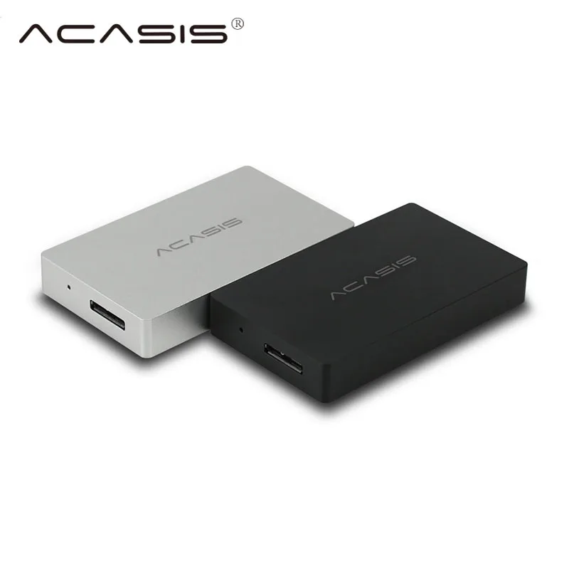 

Acasis MSATA USB 3.0 External Hard Drive HDD Enclosure Hard Disk Box 1.8' Aluminum 1153 Chip Hdd Caddy Case Docking Station#20