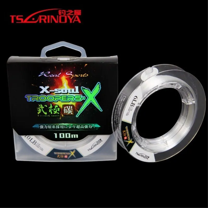 

TSURINOYA 100m 1.5-3.0# Fishing Line 6lb/8lb/10lb/12lb Japan Raw Silk Fishing Wire Spearfishing Peche High Abrasion Resistance