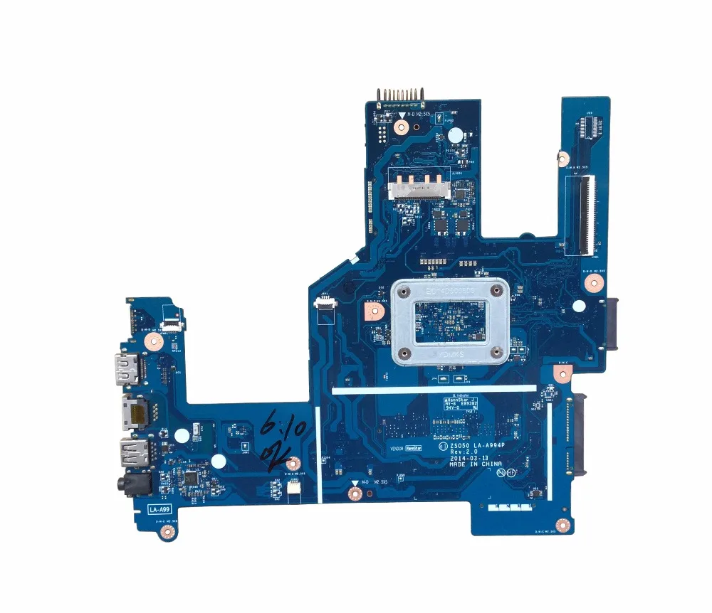 Высокое качество для HP 15 R 759878 501 001 ZS050 LA A994P материнская плата ноутбука SR1SE N3520 DDR3 100%