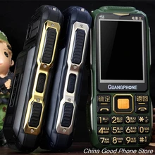 D8200 аналоговый ТВ прочный мобильный телефон сенсорный экран большая клавиатура громкий голос 16800 мАч двойной фонарик Две сим-карты мобильный телефон банк питания