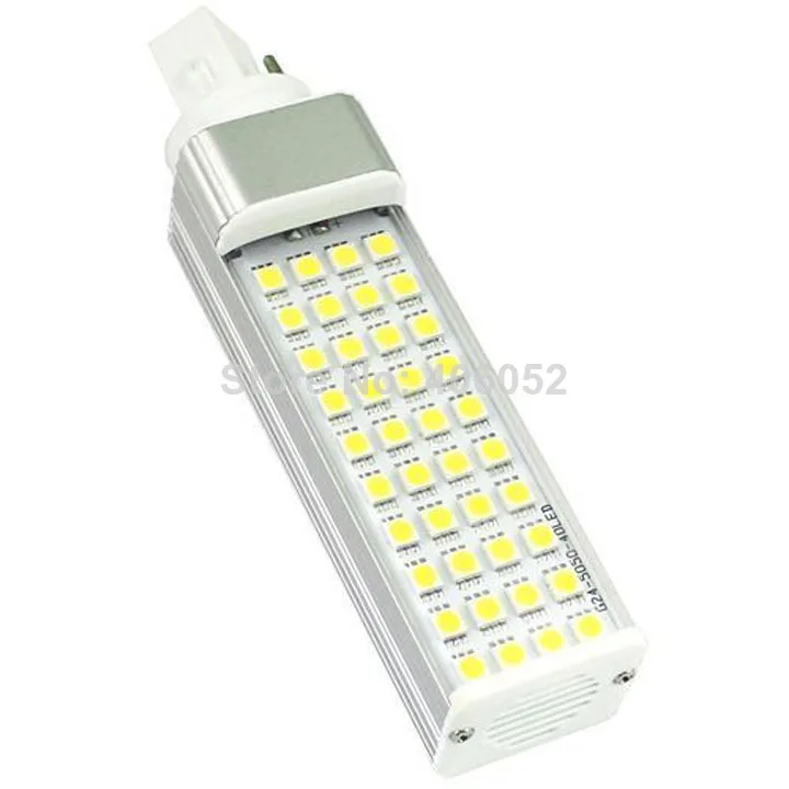10 X AC110V 240 V 220v Высокая яркость 40 светодиодов smd 5050 led кукурузная лампа g24 e27 9w