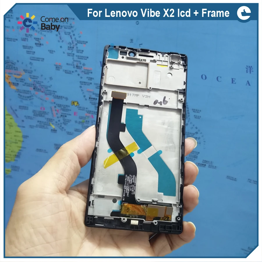 Poriafl хорошее качество Испытано Для Lenovo Vibe X2 CU TO ЖК дисплей сенсорный экран высшего
