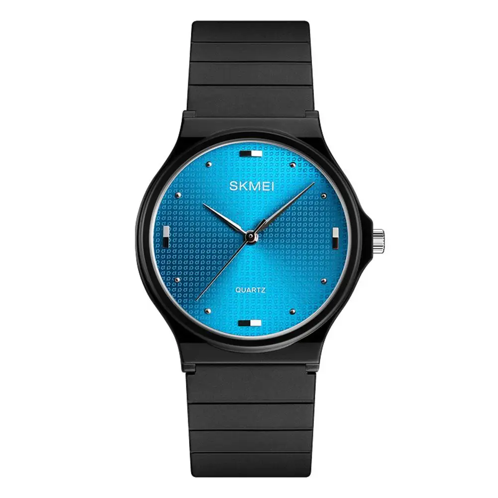 

Waterproof Unisex Round Dial Numbers Free Quartz Analog Wrist Watch Couple Gift watch men