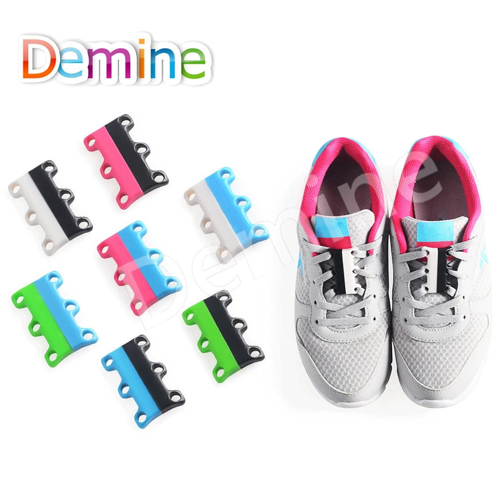 Demine Shoelace Buckle Lazy Closures Lace Chaussure Shoe Laces