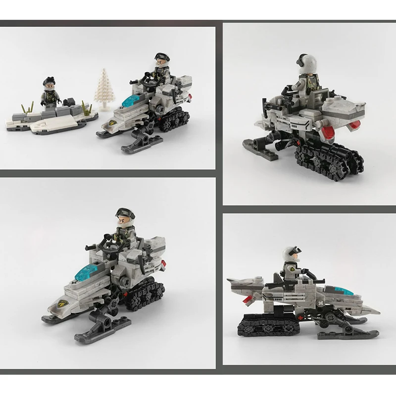 Xingbao 290pcs Snowmobiling Building Blocks Kit Bricks Set Brand Toys Legoinglys World War 2 Duplo Figures Toy For Children Gift Xingbao 290pcs Snowmobiling Building Blocks Kit Bricks Set Brand Toys Legoinglys World War 2 Duplo Figures Toy For Children Gift