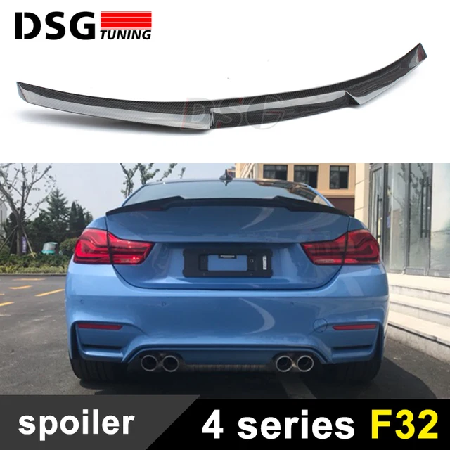 F32 F33 M4 Stil Carbon Fiber Hinten Stamm Flügel Spoiler Für Bmw 4