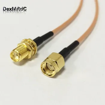 

1PC New RF Coaxial Cable RG316 SMA Female Jack To RP-SMA Male Plug Connector Pigtail 15CM 6inch Adapter