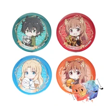 Rising of The Shield Hero Tate No Yuusha No Nariagari аниме Raphtalia Firo Filo симпатичный значок брошь на булавке