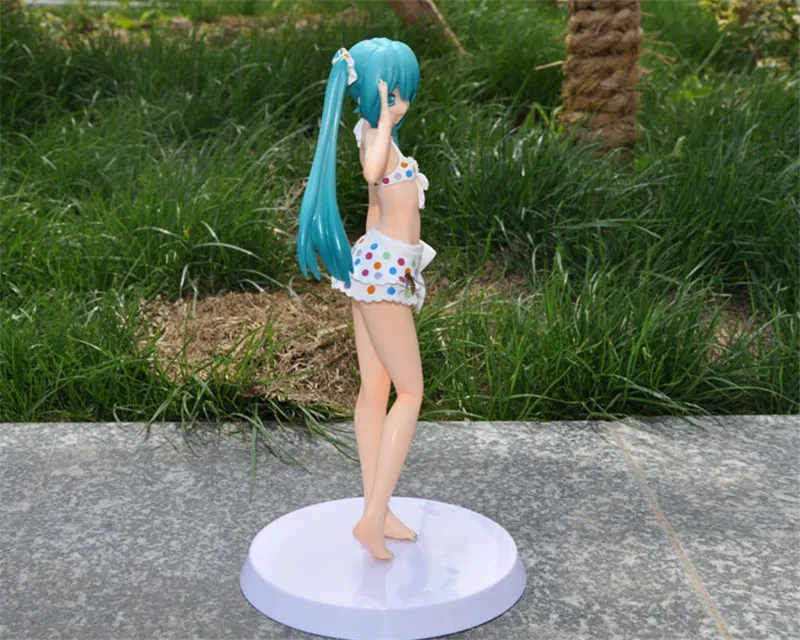Hatsune Miku Action Figure Toys Anime Miku in Bikini Sexy Girl Figuras Dolls Brinquedos Gift 16 (3)