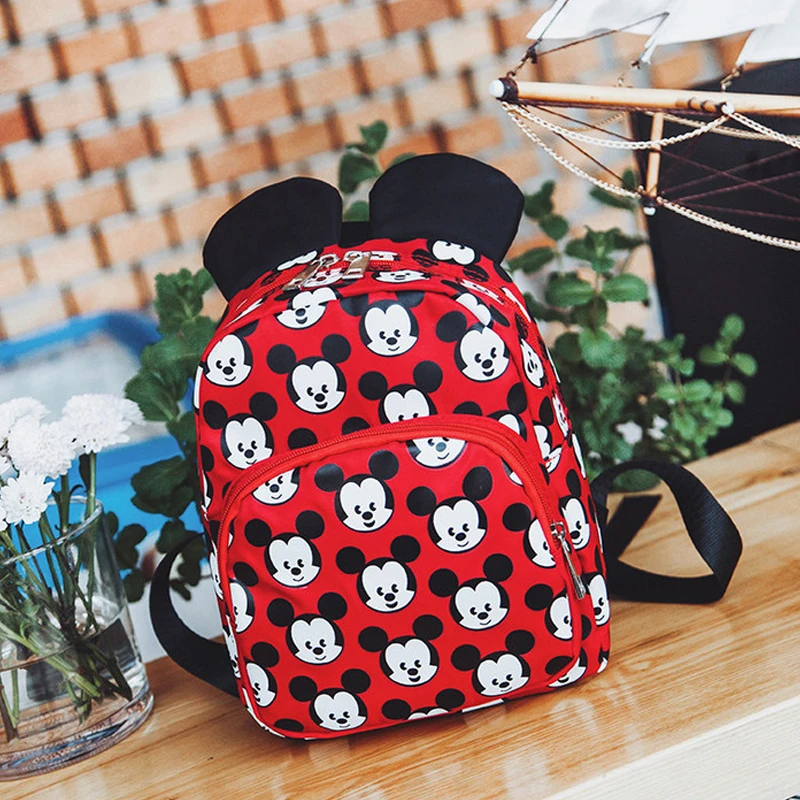 Рюкзак Минни Маус для девочек и мальчиков нейлоновый|Рюкзаки| |