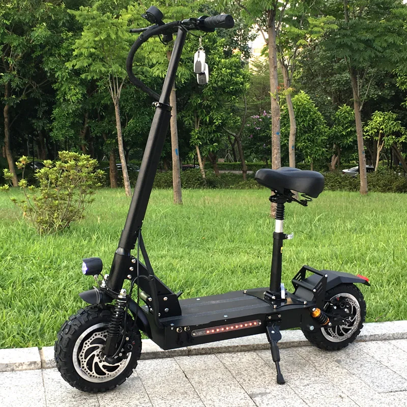 FLJ Powerful Electric Scooter 60V/3200W Electric Kick Scooter with