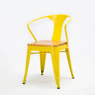 Loft Metal Chairs American-style pastoral metal dining chair with armrest metal bar chair Dining Room Furniture Wooden Chairs Loft Metal Chairs American-style pastoral metal dining chair with armrest metal bar chair Dining Room Furniture Wooden Chairs