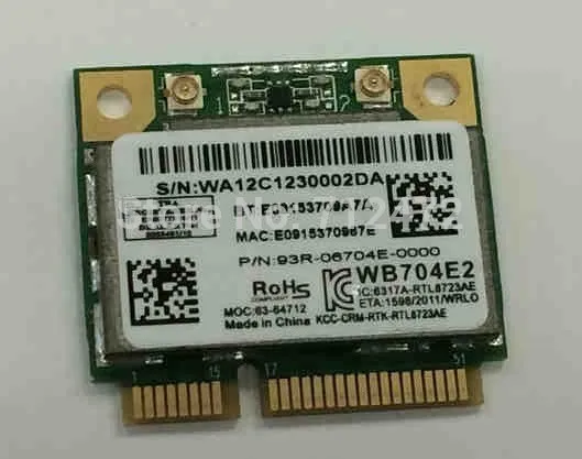 SSEA оптовая продажа оригинальная новинка Wi Fi + Bluetooth 4 0 беспроводная карта Realtek