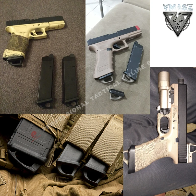 3 шт./упак. VMASZ Airsoft скорость пластина для ТМ G17 без логотипа Охота Acessórios