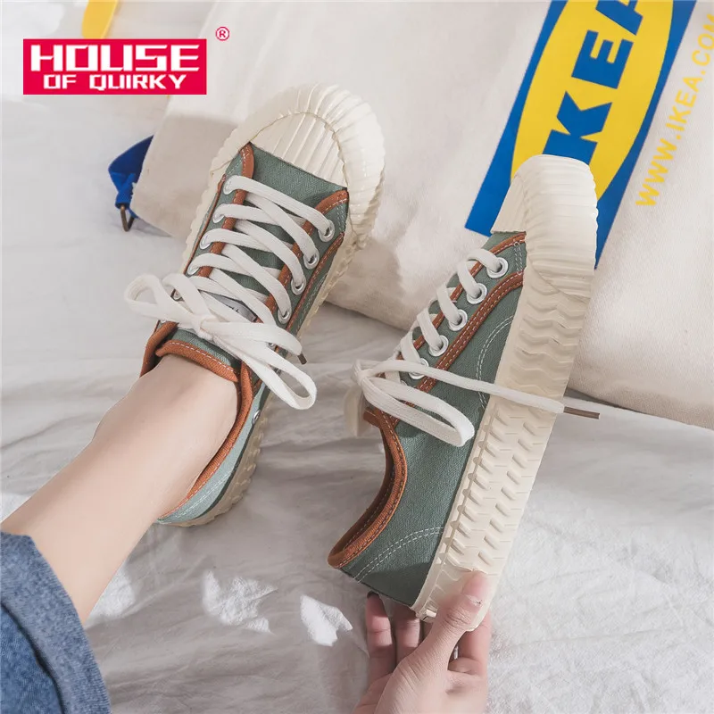 

New Spring Women Flat Shoes 2019 Comfortable Round Head Lace Up Platform Shoes Woman Sport Casual Shoes Ladies Running Shoes