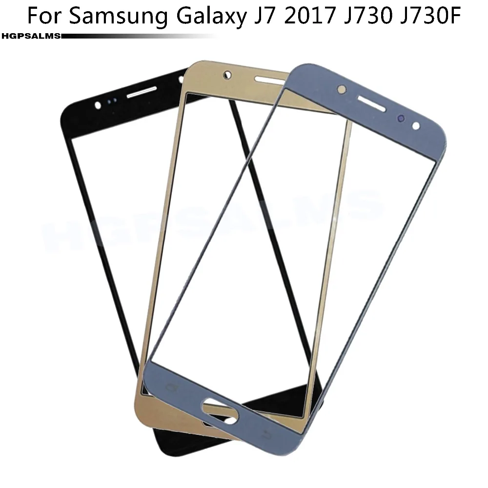 Для samsung Galaxy J7 2017 J730 J730F внешнее стекло переднего экрана Сенсорный экран покрытие