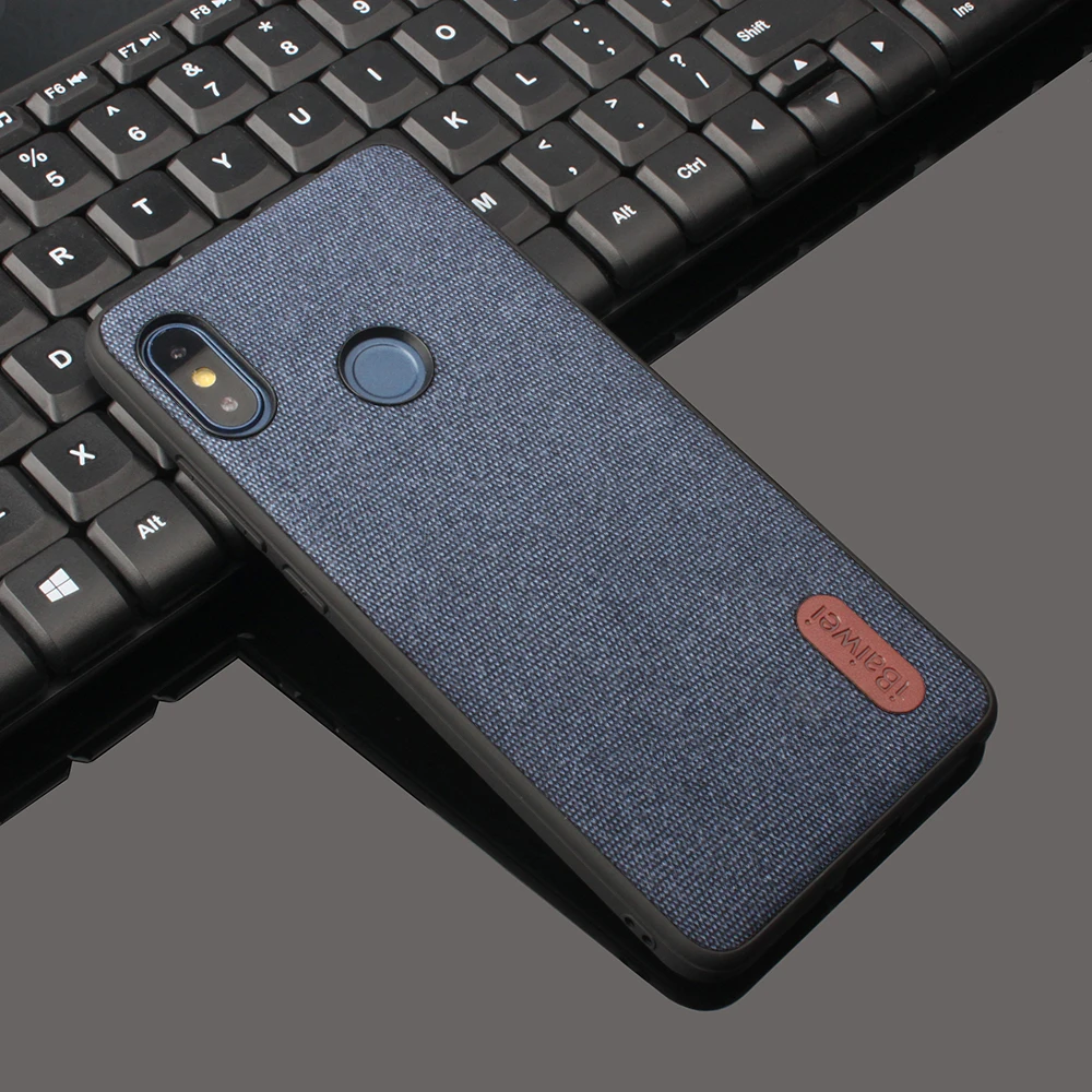 POCOPHONE F1 тканевый чехол для Xiaomi Redmi Note 6 7 5 Pro 6A Global Case mi 8 9 SE Lite x2S A1 5X тканевая текстура