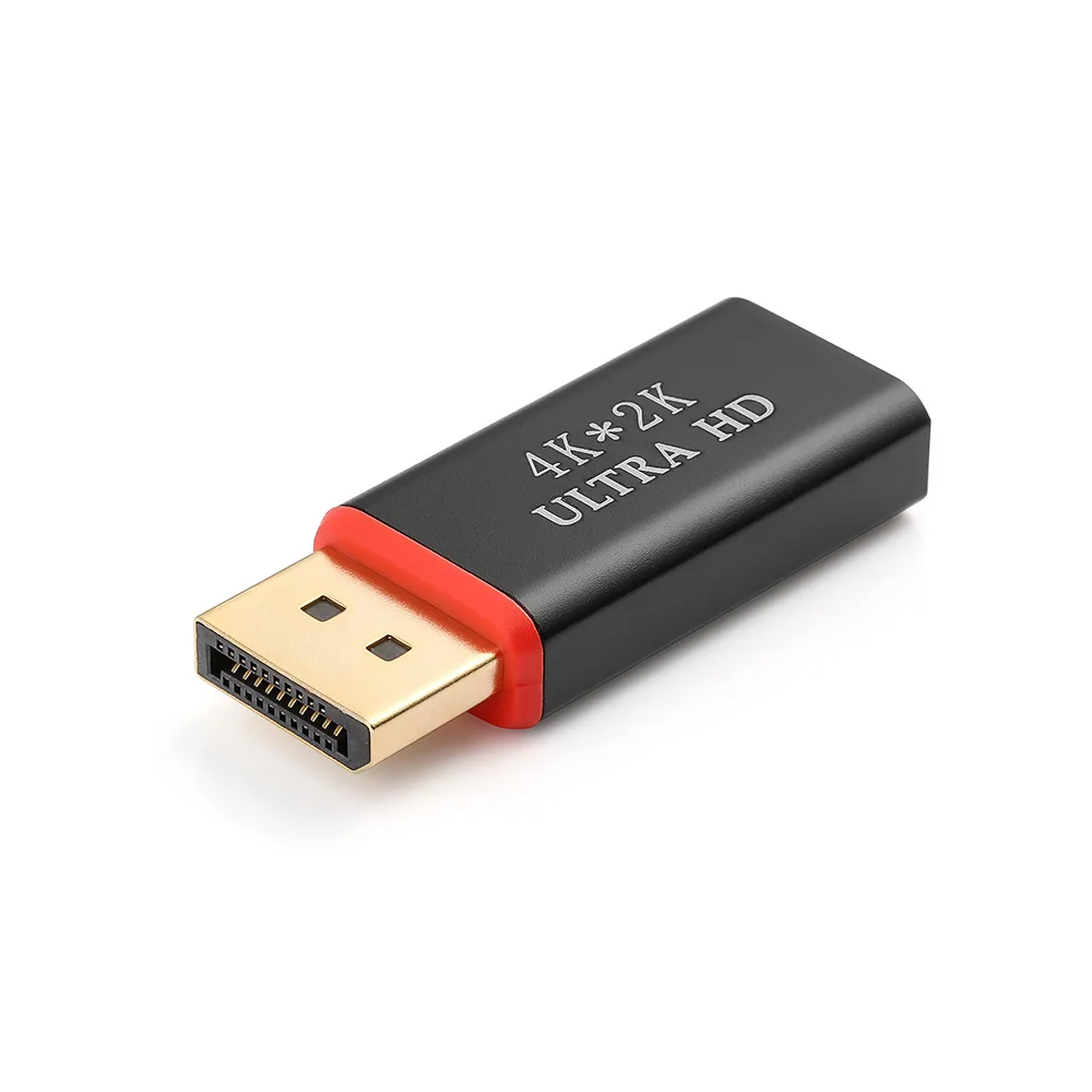 

New 4K Display Port to HDMI Adapter Male Female Adapter Converter DP to HDMI Adapter Converter DisplayPort Video Audio connector