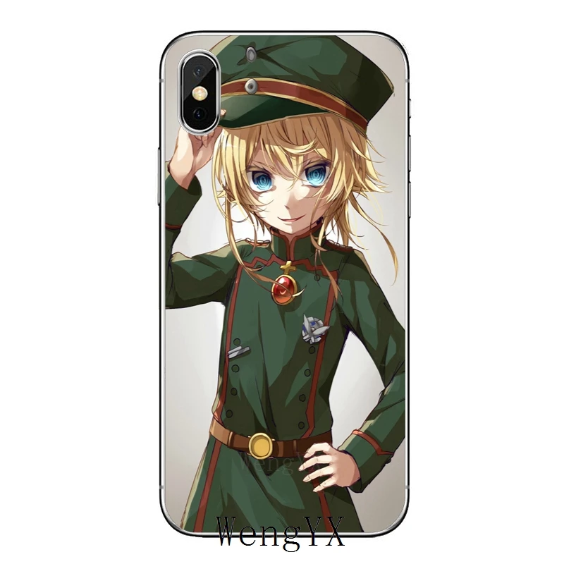 Youjo Senki аниме Тонкий Силиконовый ТПУ мягкий чехол для телефона Apple iPhone 4 4s 5 5S 5c SE 6 6s 7 8 plus X XR XS Max - Цвет: Senki-anime-A-01