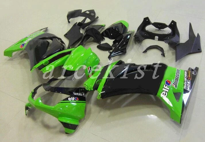 3Gifts New Injection ABS Fairing kit for Kawasaki ninja250 2008-2014 EX250 ZX250R 2008 09 10 11 12 13 14 fairings green black UK 3Gifts New Injection ABS Fairing kit for Kawasaki ninja250 2008-2014 EX250 ZX250R 2008 09 10 11 12 13 14 fairings green black UK