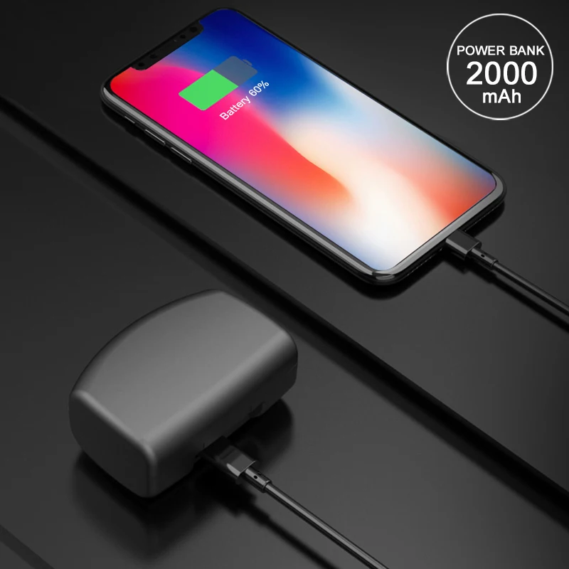 Arlado TWS 8 plus Беспроводные Bluetooth 5 0 наушники водонепроницаемые спортивные