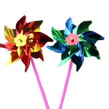 100 шт. пластиковый штифт ветряной мельницы, ветряной Спиннер, Классическая Игрушка, садовый газон, вечерние украшения, игрушка, подарок для мальчиков и девочек