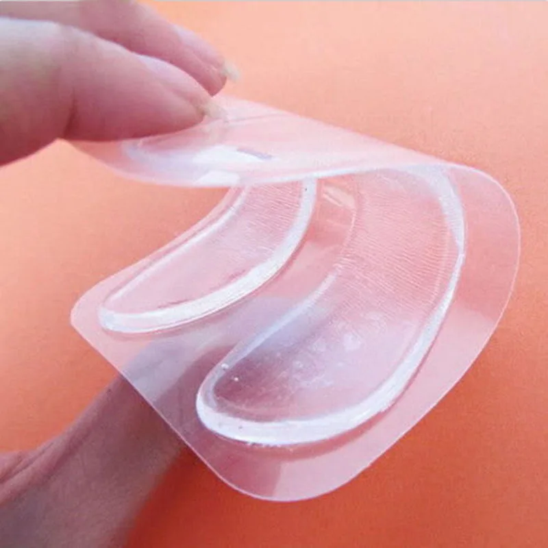 

2 pcs Invisible Cushion Silicone Gel Heel Cushion Protector Foot Feet Care Shoe Insert Pad Insole