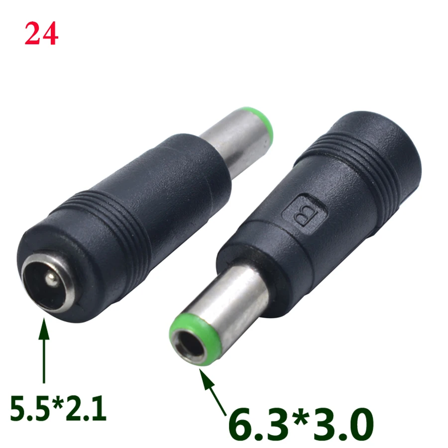 1 шт. общий DC мощность мужчин и женщин 6,5*4,4/4,0X1,7/3,0*1,1/5,5*2,5/usb к 5,5*2,1 разъем конвертер адаптер для ноутбука